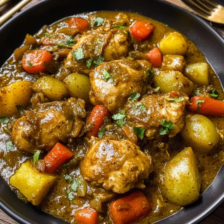 Authentic Jamaican Curry Chicken