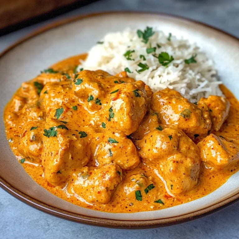 Quick & Easy Homemade Butter Chicken Recipe