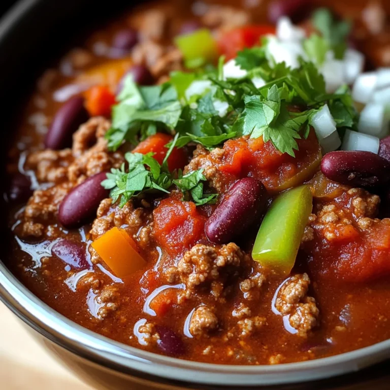 Slow Cooker Chili