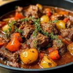 Tuscan Beef Casserole Recipe