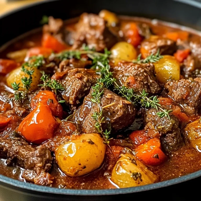 Tuscan Beef Casserole Recipe