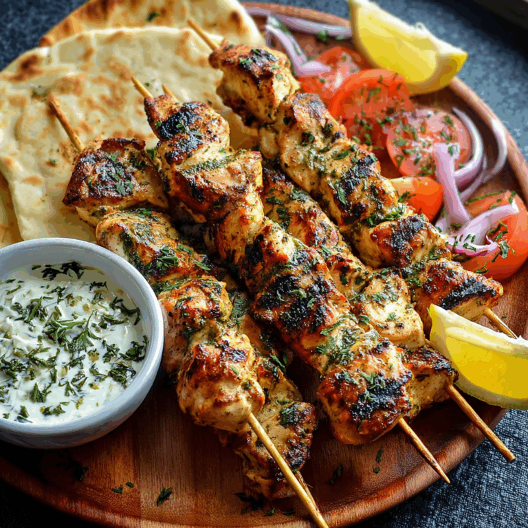 Authentic Greek Chicken Souvlaki Recipe