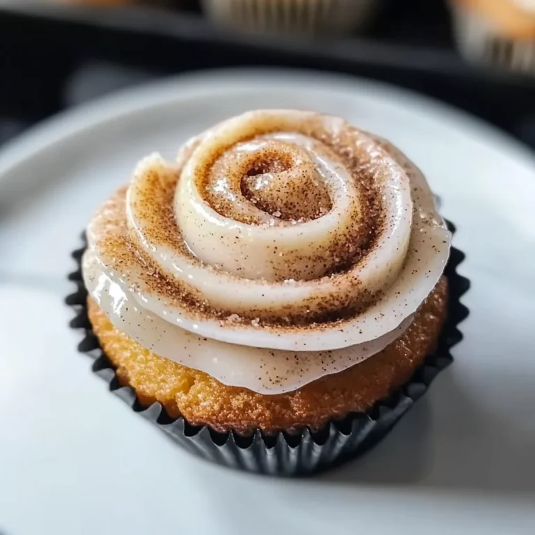 Cinnamon Roll Cupcakes