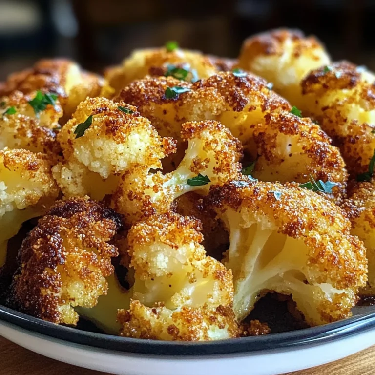 Crispy Roasted Cauliflower
